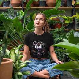 Elegante Waterverf Weegschaal Zodiac Custom T-shirt