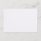 Elegante Waterverf Wild Flowers Bruiloft Details Informatiekaartje (Achterkant)