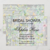 Elegante waterverf wilde bloem rustieke vrijgezell kaart (Voorkant / Achterkant)