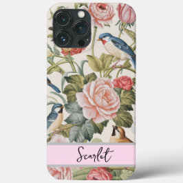 Elegante waterverf wilde bloemen Case-Mate iPhone case