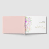 Elegante Waterverf Wildflower Art Gastenboek (Volledig)