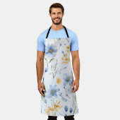 Elegante Waterverf Wildflower Schort (Gedragen)