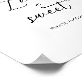 Elegante Waterverf Winter Anemonen bloemen bruids Poster (Hoek)