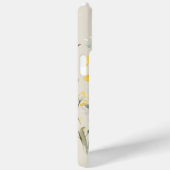 Elegante Waterverf Yellow Spring Flowers Case-Mate iPhone Case (Achterkant / Rechts)