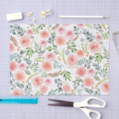 Elegante waterverfrozen en takken tissuepapier (Craft)