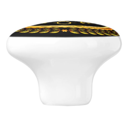 Elegante Weegschalen van Justitie Lade Knoppen - S (Zijkant)