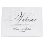 Elegante welkomsttassen groot cadeauzakje (Voorkant)