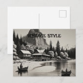 Elegante wenskaart voor elke gelegenheid briefkaart (Voorkant / Achterkant)