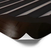 Elegante wenteltrap perfect poster (Hoek)