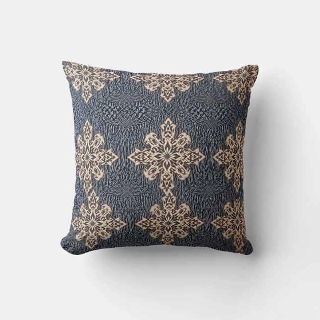 Elegante werpkussens met complexe patronen kussen (Voorkant)