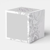 Elegante wervelingsgunst/giftdoos bedankdoosjes (Achterkant)