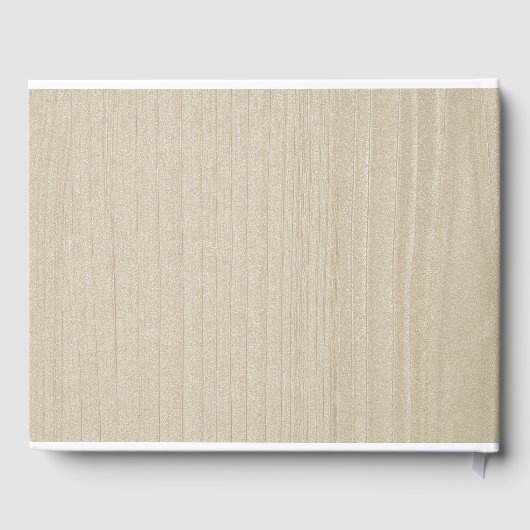 Elegante Westerne Boho bruiloft Gastenboek (Achterkant)