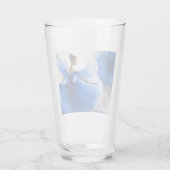 Elegante Whirl Ballet in indigoblauw Glas (Achterkant)