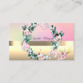 Elegante Whisk Cupcakes groen bakkerij Visitekaartje (Voorkant)