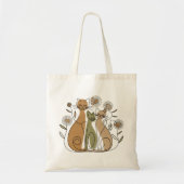 Elegante whiskers tote bag (Voorkant)