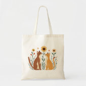 Elegante whiskers tote bag (Voorkant)