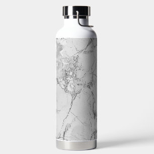 Elegante Whorls Grey 'Majestic Marble Impressions' Waterfles