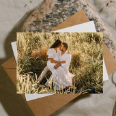 Elegante Wijngaard Outdoor Trouwfoto Save The Date