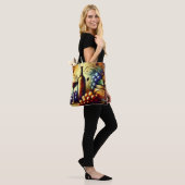 Elegante Wijngaard Wijn Tas (Op model)