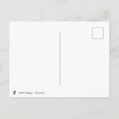 Elegante wijnglazen ingelijst Polka Dot Verjaardag Briefkaart (Achterkant)