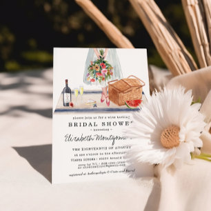 Elegante wijnproeverij Picknick bruidsdiner