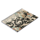Elegante Wijnstokken Notitieboek (Linkerzijde)