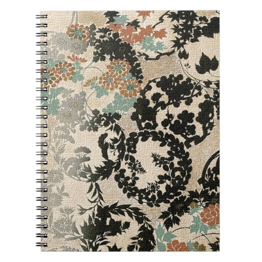 Elegante Wijnstokken Notitieboek (Voorkant)