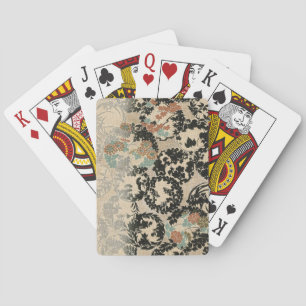 Elegante Wijnstokken Pokerkaarten