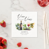 Elegante wijnvino voor geloften Vrijgezellenfeest Servet (Insitu)