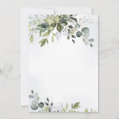 Elegante Wijziging van Plannen Eucalyptus Waterver Kaart (Achterkant)