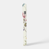 Elegante Wilde Bloem Bloemen Bloemstuk Aangepast iPhone Hoesje (Linkerkant)