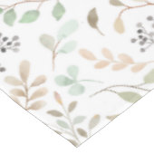 Elegante Wilde Bloem Boho  Tafelkleed (Gekanteld)