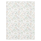 Elegante Wilde Bloem Boho  Tafelkleed (Voorkant)