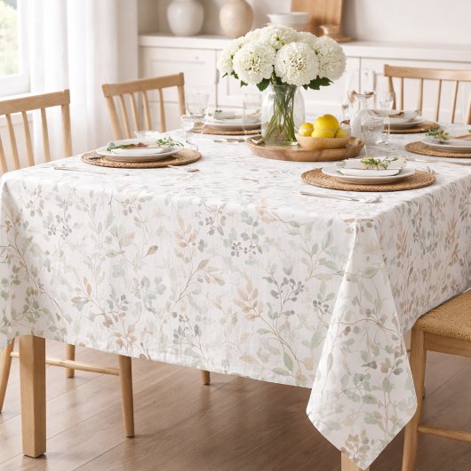 Elegante Wilde Bloem Boho  Tafelkleed