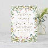 Elegante wilde bloem Niets bijzonders, gewoon lief Kaart (Staand voorkant)