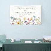 Elegante wilde bloemen | Bloemenbruiloft Spandoek (Beurs)