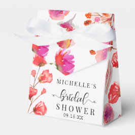 Elegante wilde bloemen | Boho Bruidsdouche  Bedankdoosjes
