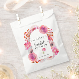 Elegante wilde bloemen | Boho Bruidsdouche  Bedankzakje