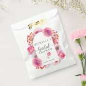 Elegante wilde bloemen | Boho Bruidsdouche Bedankzakje (Gezegeld)