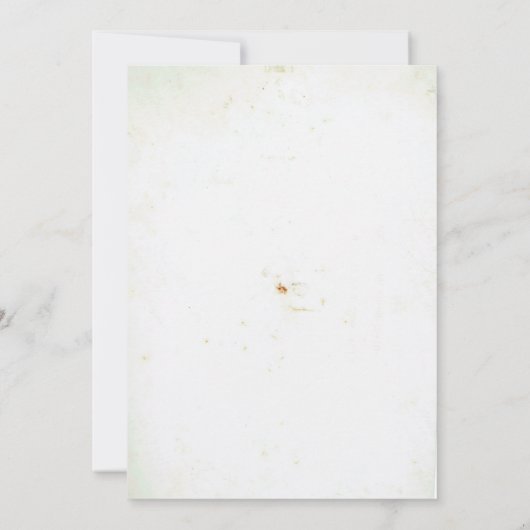 Elegante Wilde Bloemen Bruiloft Collectie Kaart (Achterkant)