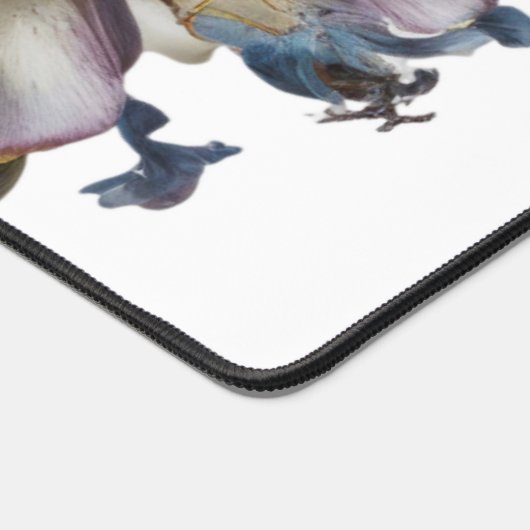 Elegante wilde bloemen bureaumat (Hoek)