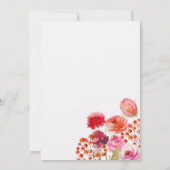 Elegante Wilde Bloemen | Voorjaar Zomer Bedankt (Achterkant)