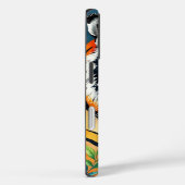 Elegante wilde tijger kleurrijke waterverf schilde Case-Mate iPhone case (Achterkant / Rechts)