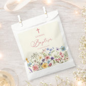 Elegante Wildflower Bloemendoop Bedankzakje (Geknipt)