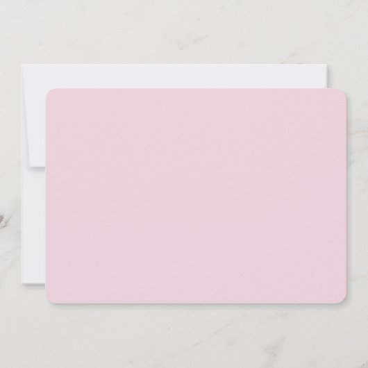 Elegante Wildflower Botanische Bloemen Dank u Notitiekaartje (Achterkant)