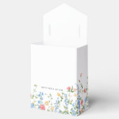 Elegante Wildflower bruiloft dank u Bedankdoosjes (Geopend)