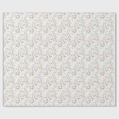 Elegante Wildflower Butterfly Garden Cadeaupapier (Vlak)