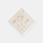 Elegante Wildflower doop / doop Servet (Hoek)