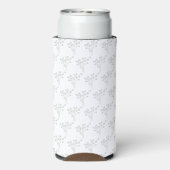 Elegante Wildflower Foto Zoet 16 Verjaardag Seltzer Blikjeskoeler (Seltzer Achterkant)