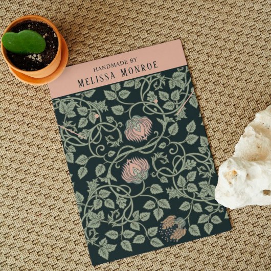 Elegante Wildflower Ketting Oorbel Display Kaart